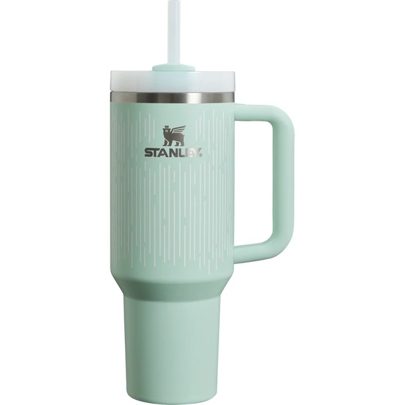 Stanley The Quencher H2.0 Flowstate Tumbler 40oz. limited edition Soft Rain Mint - Picture 1 of 3
